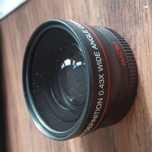 Vivitar 58mm 0.43x Professional Wide Angle Lens with Macro, HD4 Optics